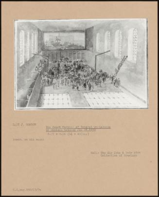 The Court Martial Of General Whitelocke At Chelsea College Jan 28, 1808