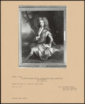 Sir Edward Smyth, 3rd Bt. Of Hill Hall, Essex, (1685-1744)