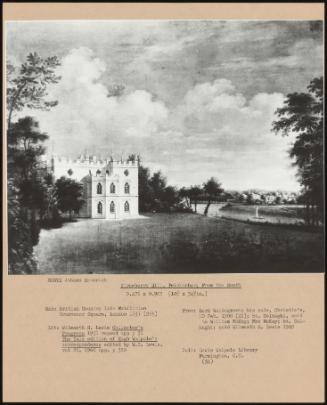 Strawberry Hill, Twickenham, From The South