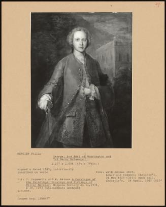 George, 2nd Earl Of Warrington And 3rd Baron Delamere