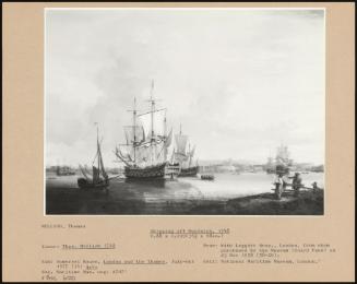 Shipping Off Woolwich, 1748