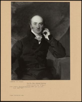 The Rt. Hon. George Canning