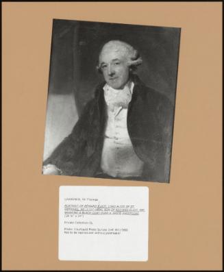 Portrait Of Edward Eliot, Lord Eliot Of St. Germans, Mp (1727-1804) Son Of Richard Eliot, Mp; Wearing A Black Coat Over A White Waistcoat