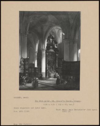 The High Altar, St. Jacque's Church, Eruges