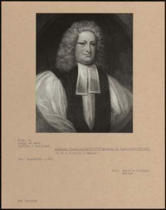 William Nicolson (1655-1727) Bishop Of Carlisle (1702-27)