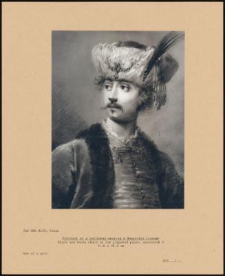 Portrait Of A Gentleman Wearing A Hungarian Costume