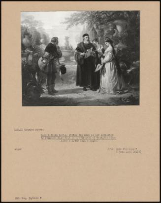 Lord William Cecil, Giving The News Of Her Accession To Princess Elizabeth In The Grounds Of Hatfield House