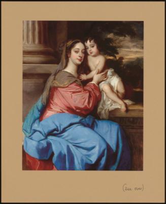 Barbara Villiers, Countess Of Castlemaine, Later Duchess Of Cleveland, With Her Son, Charles Fitzroy. Later Of Cleveland And Somerset