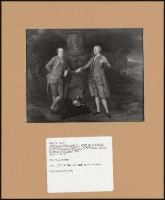 Lord Algernon Percy, 1 Earl Of Beverley (1750-1830) With His Tutor, The Revd. Louis Dutens, Frs (1830-1812)