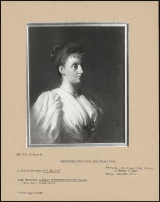 Maud Emily (Charteris), Mrs. Wynne Finch