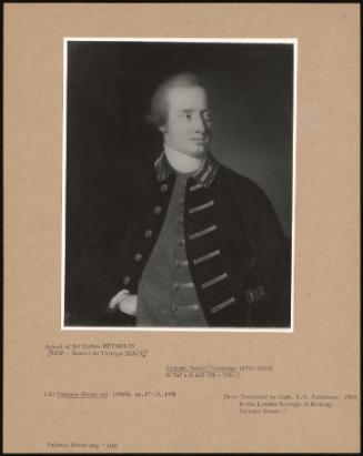 Captain Robert Fanshawe (1740-1823)