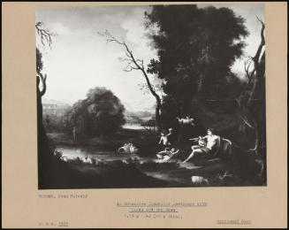 An Extensive Classical Landscape With Leada And The Swan