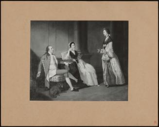 George Thompson, His Wife, And Another Lady