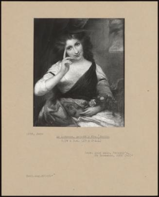 An Actress, Possibly Mrs. Jordan