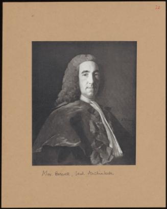 Portrait of Alexander Boswell, Lord Auchinleck, 8th Laird of Auchinleck (1706–1782)