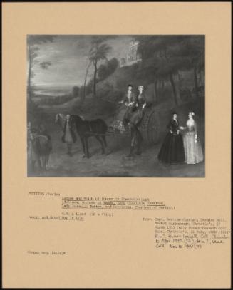 Ladies and Maids of Honour in Greenwich Park (Juliana, Duchess of Leeds, Lady Charlotte Hamilton, Lady Isabella Tufton, and Henrietta, Countess of Pomfret)