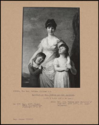 Portrait Of Mrs. Peters And Her Children.