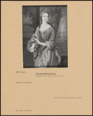 Lady Anne Eleanora Bertie