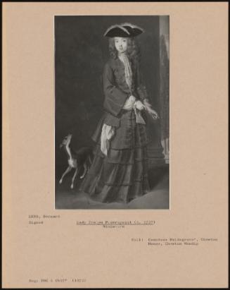 Lady Evelyn Pierrepont (d. 1727)