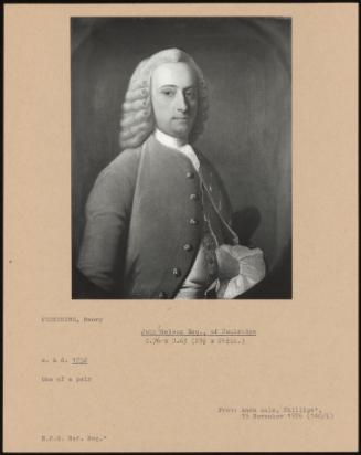 John Nelson Esq., Of Foulridge