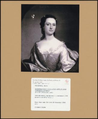 Susannah Holt (1710-1765) Wife Of John Chadwick Of Healy