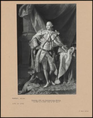 George III In Coronation Robes