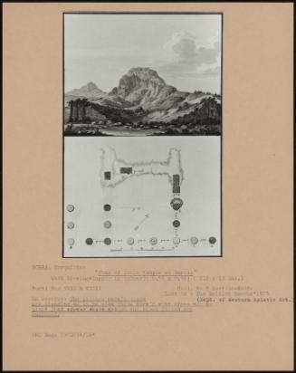 Plan Of Ionic Temple At Sardis