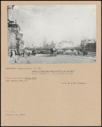 Paris - Pont Des Arts And Ile De La Cité