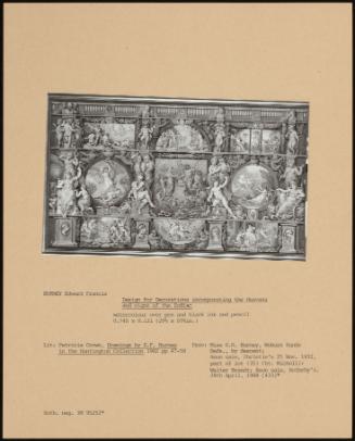 Designs For Decorations Incorporating The Heavens And Signs Of The Zodiac