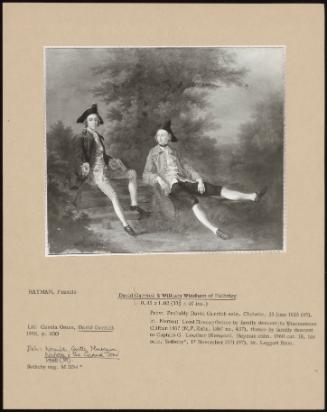 David Garrick & William Windham Of Felbrigg