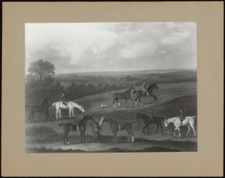 Horses Watering in a Landscape (Fitzwilliam Hunt)