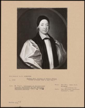 Thomas Ken, Bishop Of Bath & Wells