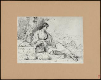 Woman In Landscape