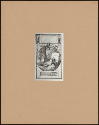 One Of 12 Frontispieces To Bell's Edition To Poets Of Great Britain 'tear Of Amaryllis For Amythas' Congreve (76) July, 1968