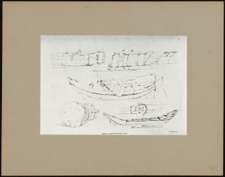 (? Title) From The Sketch Book Of Shipping And Craft; Publ. Chas. Teft, C. 1870