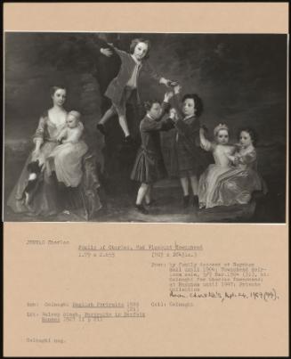 Family Of Charles, 2nd Viscount Townshend