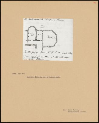 Downhill, Ireland, Plan Of Bedroom Suite