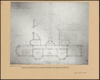 Downhill, Ireland, Plan Of Existing Building With Suggested Additions