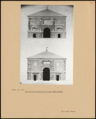 Porta S. Zeno, Verona, Inner And Outer Facades