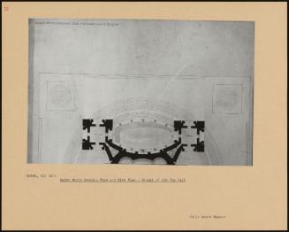 Water Works Design, Plan And Site Plan - detail Of The Top Half