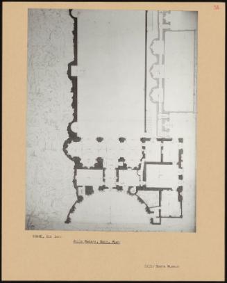 Villa Madama, Rome, Plan