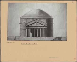 Pantheon, Rome, Entrance Facade