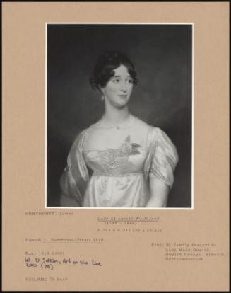 Lady Elizabeth Whitbread (1765 - 1846)