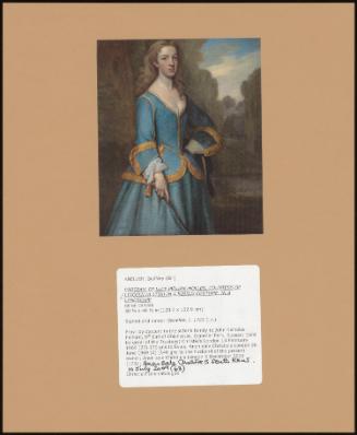 Portrait Of Lucy Pelham-Holles, Countess Of Lincoln (D. 1736) In A Riding Costume, In A Landscape