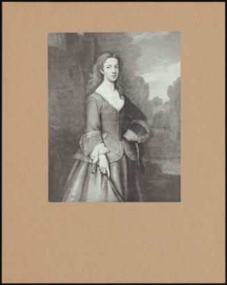 Portrait Of Lucy Delham, Countess Of Lincoln.