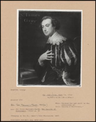 Sir George Gray, Bart. (d. 1773)