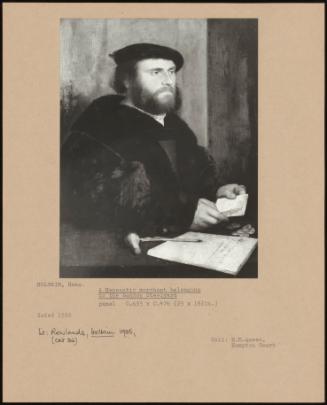 A Hanseatic Merchant Belonging To The London Steelyard