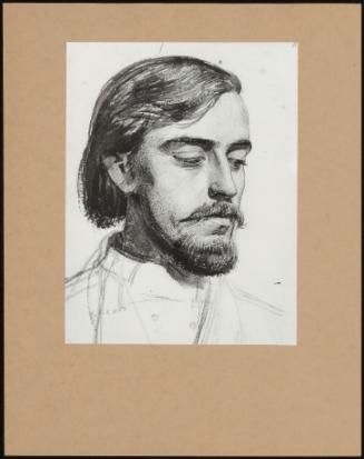 Study For The Head Of Valentine