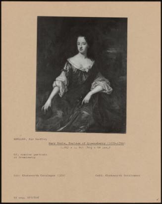 Mary Boyle, Duchess Of Queensberry (1670-1709)