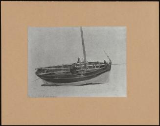 Study Of A Fishing Boat